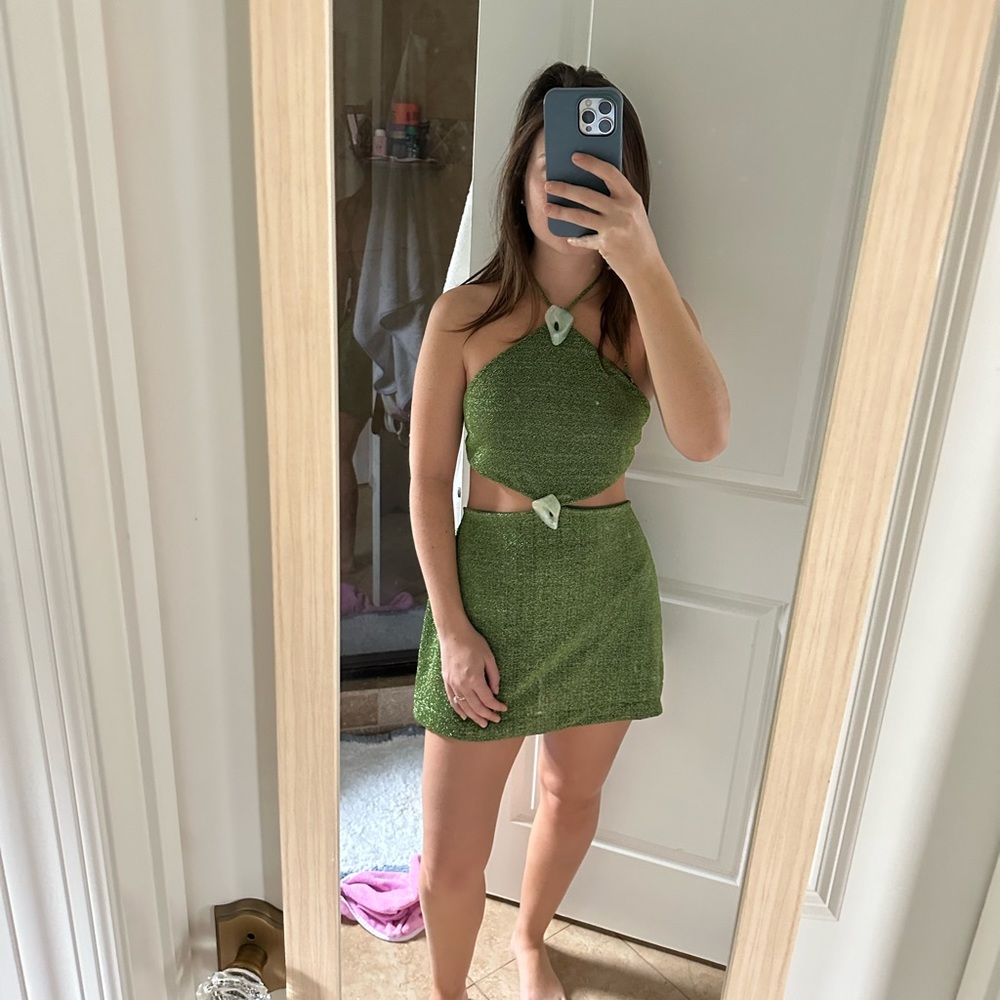 Baobab Green Party dress